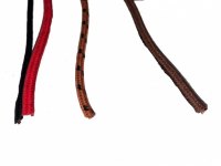veteráni - náhradní díly - Opletený kabel elektroinstalace 4,5 mm2 příčného průřezu